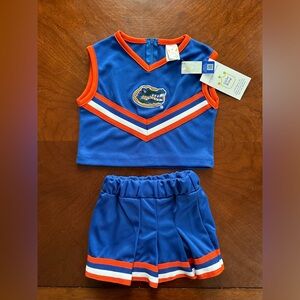 Florida Gators toddler girls cheerleader set. size 3T